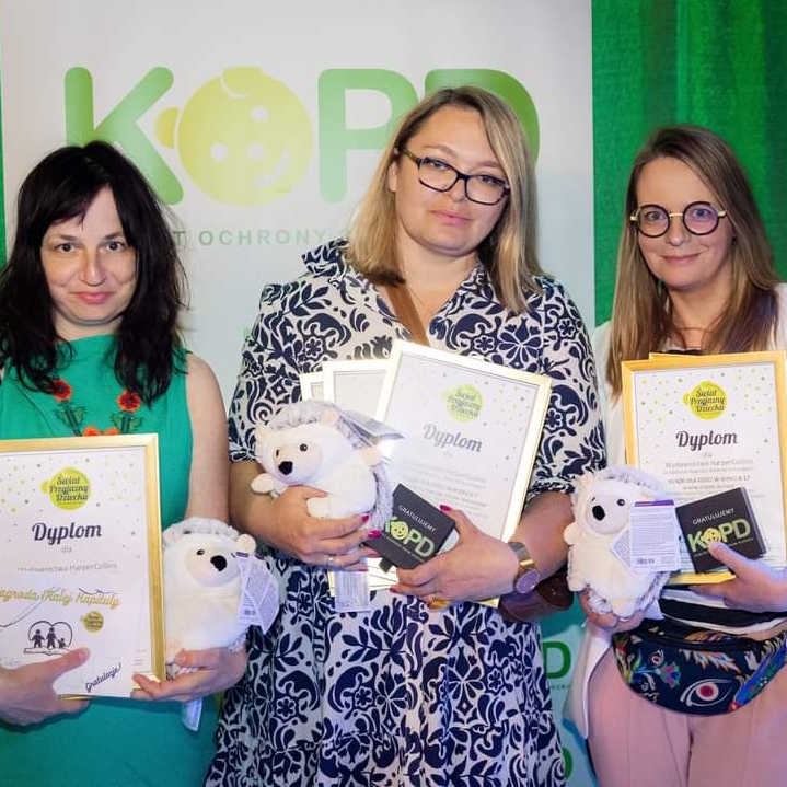 HK/Książki HarperKids nagrodzone w konkursie Świat Przyjazny Dziecku!