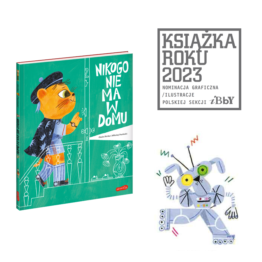 HK/Najnowsza książka Gosi Herby nominowana do nagrody Książka Roku IBBY!