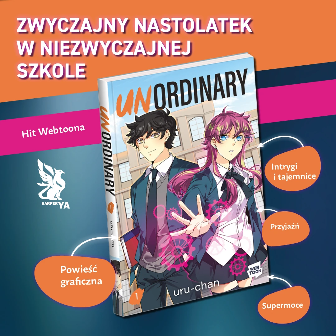 HY/unOrdinary - hit platformy Webtoon nareszcie po polsku!