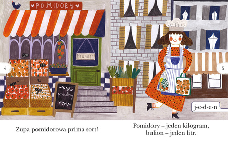 Pora na pomidora (w zupie). Czytam sobie. Poziom 1