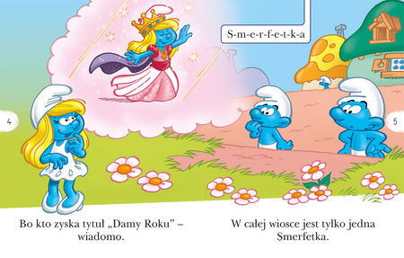 Wielki bal Smerfetki. Czytam sobie. Poziom 1