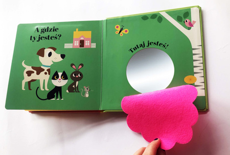 Gdzie się schował piesek? Akademia Mądrego Dziecka. Zabawa w chowanego
