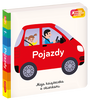 Pojazdy. Akademia Mądrego Dziecka. Moja książeczka z okienkami