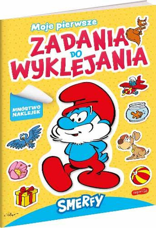 Smerfy. Moje pierwsze zadania do wyklejania
