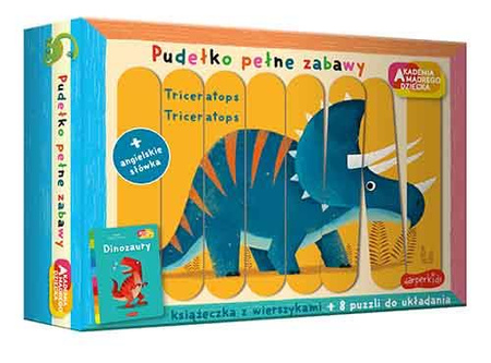 Dinozaury. Akademia mądrego dziecka. Pudełko pełne zabawy