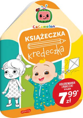 Cocomelon. Książeczka kredeczka
