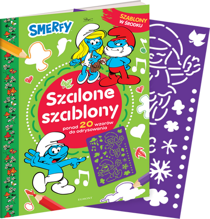 Smerfy. Szalone szablony