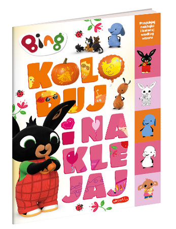 Bing. Koloruj i naklejaj 2