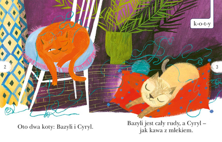 Koty i kotki. Czytam sobie. Poziom 1