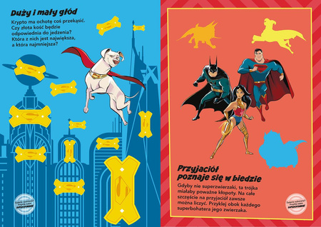 DC Liga Super-Pets. Moje pierwsze zadania do wyklejania
