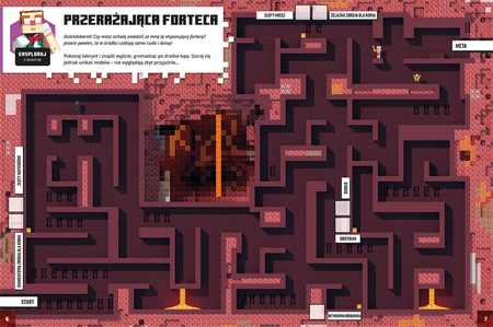 Minecraft. Księga Netheru i Kresu z naklejkami