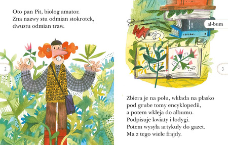 Pan Pit i jego kwiatek. Czytam sobie. Poziom 2
