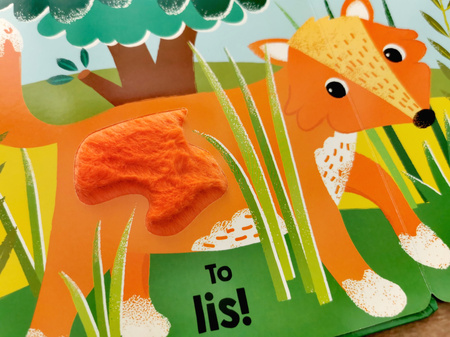 Zwierzęta w lesie. Akademia Mądrego Dziecka. Dotykam, zgaduję