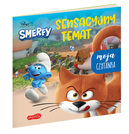 Sensacyjny temat. Smerfy. Moja czytanka. Nowe przygody