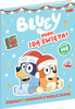 Bluey. Hura, idą święta! Zabawy i zadania z naklejkami