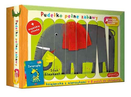 Zwierzęta. Akademia mądrego dziecka. Pudełko pełne zabawy