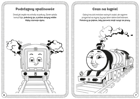 Tomek i przyjaciele. Moja pierwsza książeczka. Kolorowanka i zadanka