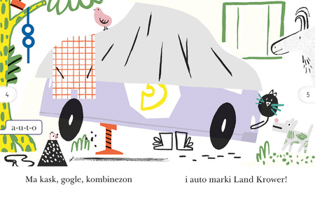 Rajdowa krowa. Czytam sobie. Poziom 1