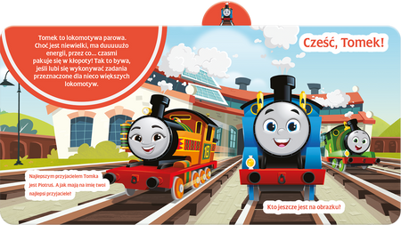 Cześć, Tomek! Tomek i Przyjaciele. Książka z registrami