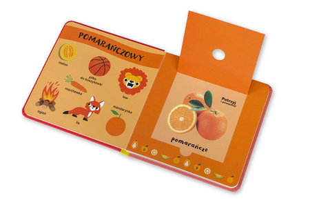 Owoce. Akademia Mądrego Dziecka. Moja pachnąca książeczka z kolorami