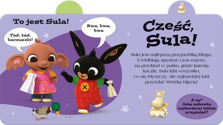 Cześć, Bing! Książka z registrami