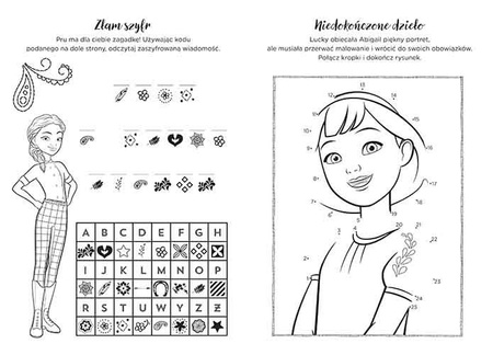 Spirit Riding Free. Wesoła kolorowanka z zadaniami