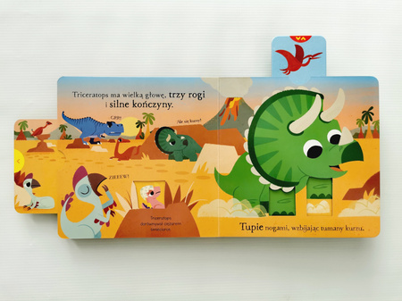 Triceratops. Akademia Mądrego Dziecka. Poznajmy dinozaury