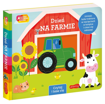 Dzień na farmie. Akademia Mądrego Dziecka. Czytaj i baw się