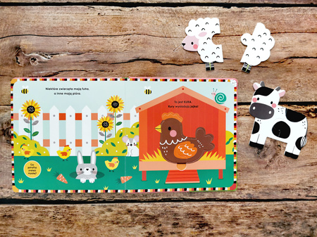 Na wsi. Akademia Mądrego Dziecka. Układam puzzle