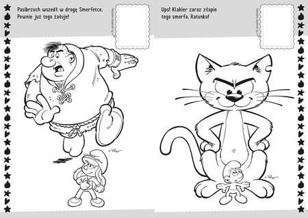 Smerfy. Koloruj i naklejaj. Nowe przygody