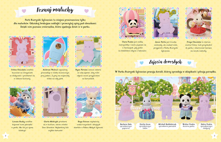 Sylvanian Families. Dzień w Parku Rozrywki Sylvanian. Książka z naklejkami