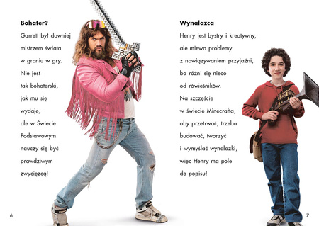 Minecraft. Film. Witaj w Świecie Podstawowym. Tryb czytania