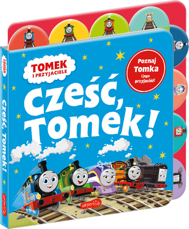 Cześć, Tomek! Tomek i Przyjaciele. Książka z registrami