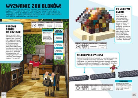 Minecraft. Wyzwanie przetrwanie. W świecie przygody