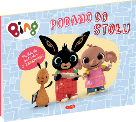 Bing. Podano do stołu. Podkładki pod talerz z zadaniami