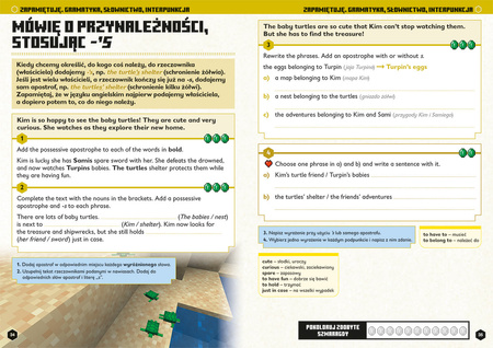 Minecraft. Język angielski. Megazadania 10+