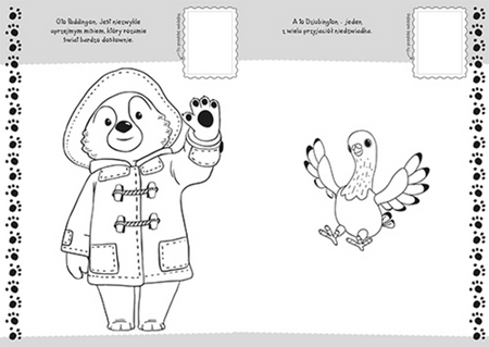 Przygody Misia Paddingtona. Koloruj i naklejaj