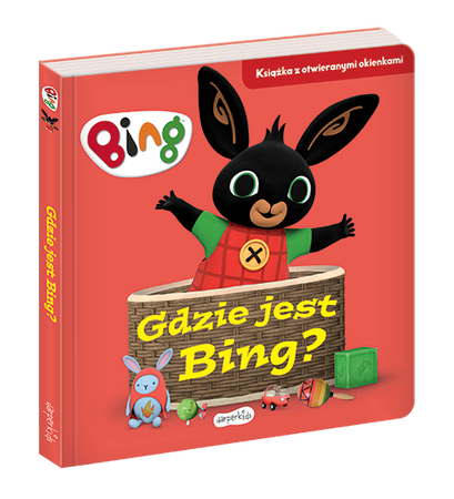 Gdzie jest Bing? Bing. Książka z otwieranymi okienkami