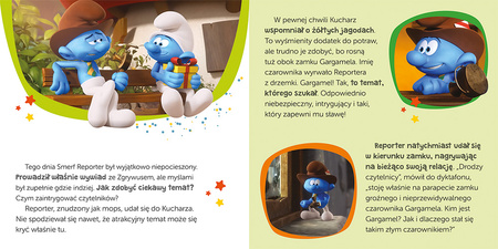 Sensacyjny temat. Smerfy. Moja czytanka. Nowe przygody