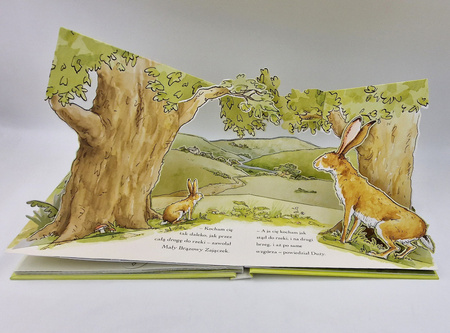 Nawet nie wiesz, jak bardzo cię kocham. Pop-up