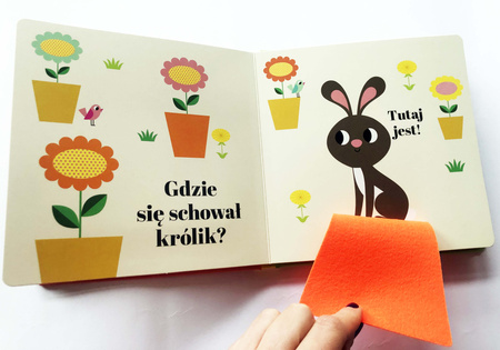 Gdzie się schował piesek? Akademia Mądrego Dziecka. Zabawa w chowanego