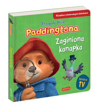 Zaginiona kanapka. Przygody Misia Paddingtona. Książka z otwieranymi okienkami