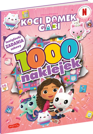 Koci Domek Gabi. 1000 naklejek