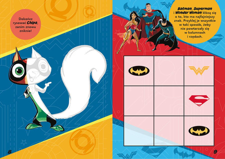DC Liga Super-Pets. Zabawy i zadania z naklejkami