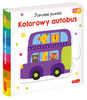 Kolorowy autobus. Akademia Mądrego Dziecka. Pierwsze puzzle