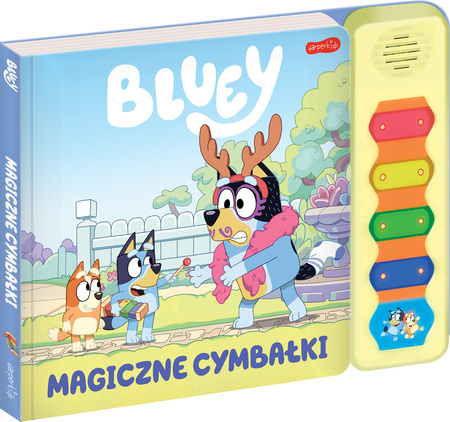 Bluey. Magiczne cymbałki. Książeczka z dźwiękami