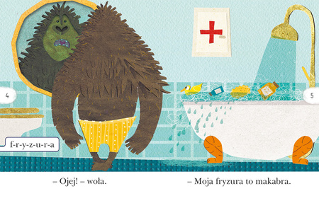 Goryl u fryzjera. Czytam sobie. Poziom 1