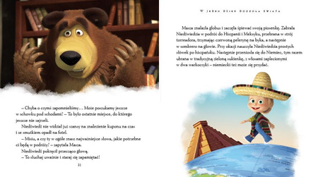 Masza i Niedźwiedź. Biblioteka Bajek