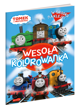 Tomek i przyjaciele. Wesoła kolorowanka