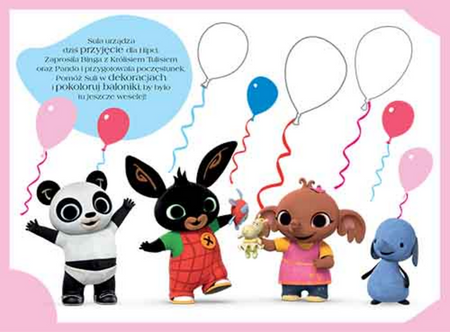 Bing. Podano do stołu. Podkładki pod talerz z zadaniami